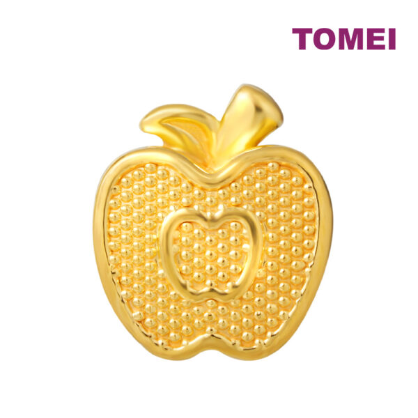 TOMEI [Online Exclusive] Twinkle Apple Charm, Yellow Gold 916