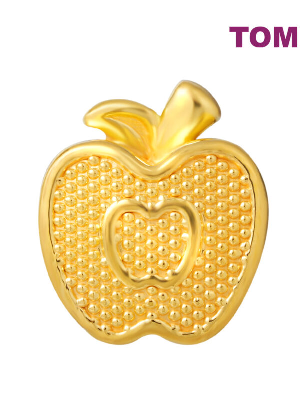 TOMEI [Online Exclusive] Twinkle Apple Charm, Yellow Gold 916