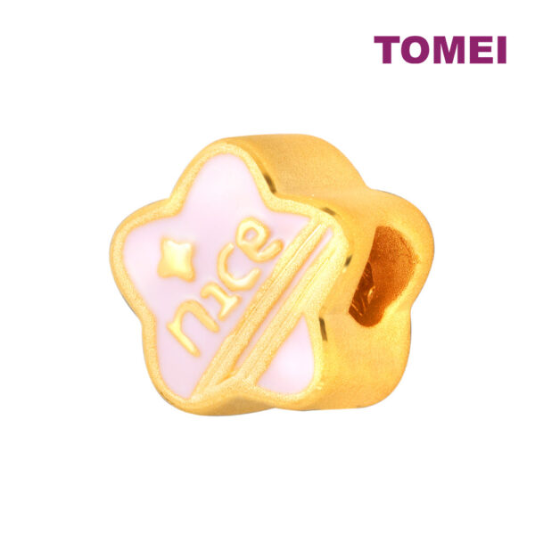 TOMEI [Online Exclusive] Nice Star Charm, Yellow Gold 999