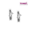 TOMEI Princess Cut Diamond Earrings, White Gold 750 (DE2672-140825)
