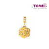 [TOMEI Online Exclusive] Rose of Everlasting Love Charm, Yellow Gold 916