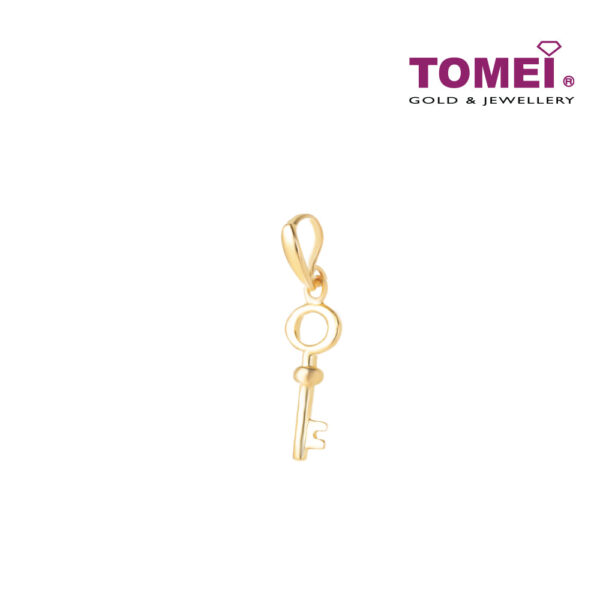 TOMEI Stylishly Classic Key Pendant, Yellow Gold 916