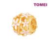 TOMEI Rolling in Flowers Charm, Yellow Gold 916