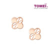 TOMEI Rouge Collection, Buzzing Bees Earrings, Rose Gold 750 (WQ9-DS)