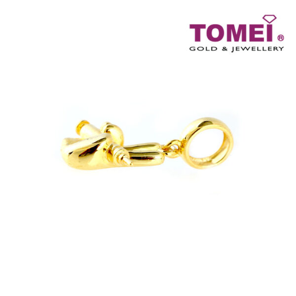 TOMEI Vaccinated Charm, Yellow Gold 916 (TM-YG0959P-1C)