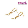 TOMEI Vignette of Daintiness with Chic Earrings, Yellow Gold 916 (9Q-YG1216E-1C)