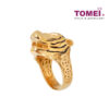 TOMEI Tiger Ring, Yellow Gold 916