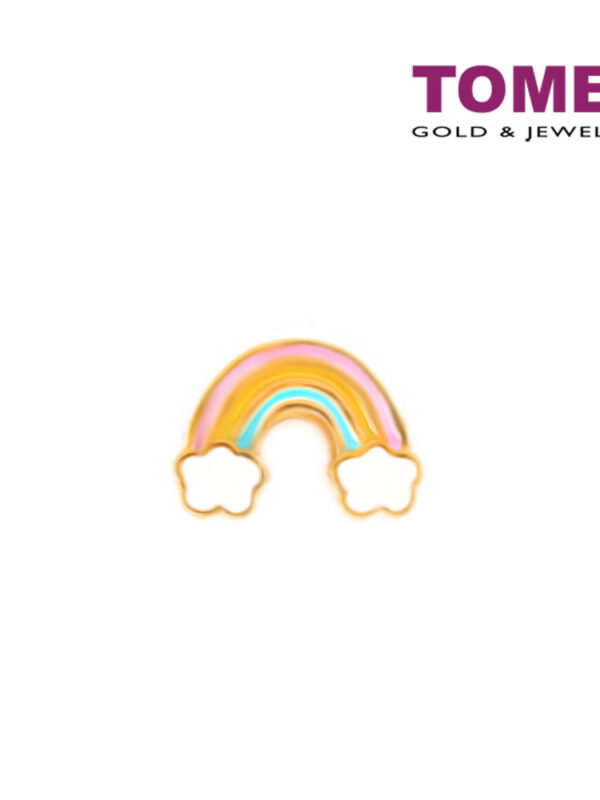 [TOMEI Online Exclusive] Rainbow of Dreams Come True Charm, Yellow Gold 916