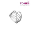 TOMEI Ring, Diamond White Gold 375 (R1997)