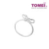 TOMEI Ribband in Bedazzling Pizzazz Ring, Diamond White Gold 375 (R073691)