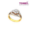 TOMEI Ring, Diamond Yellow Gold 750 (R1056)
