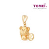 TOMEI Tiger Pendant, Yellow Gold 916