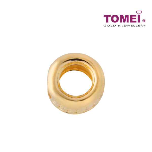 TOMEI Round Charm, Yellow Gold 916