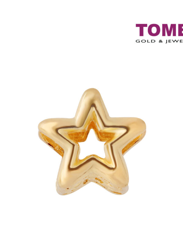 TOMEI Star Charm, Yellow Gold 916