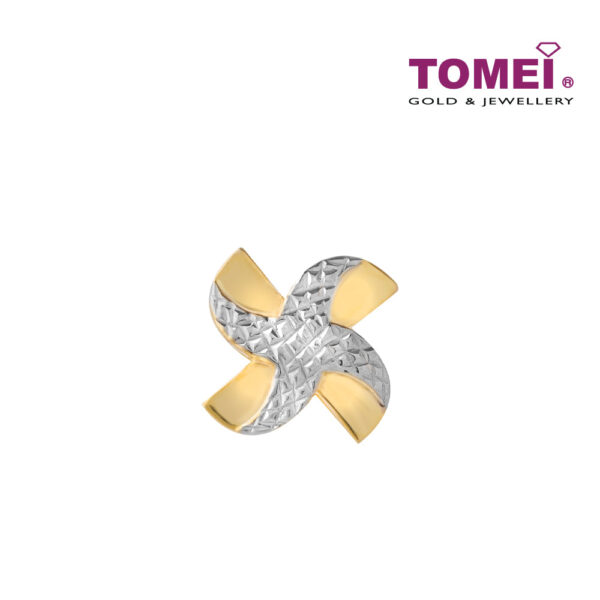 TOMEI Windmill Charm, Yellow Gold 916