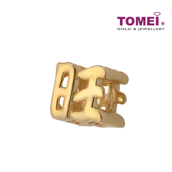 TOMEI Prosperity ONG Charm, Yellow Gold 916