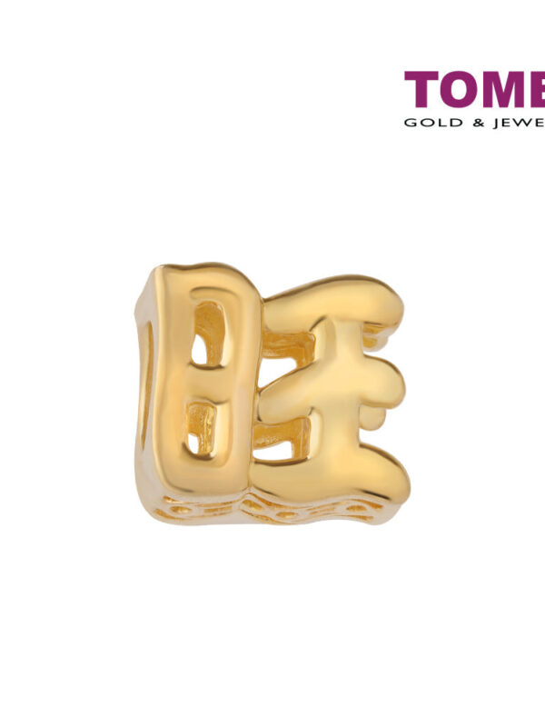 TOMEI Prosperity ONG Charm, Yellow Gold 916