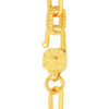 TOMEI Twisted Linked Bracelet, Yellow Gold 999 (5D)