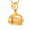 TOMEI Rabbit Abacus Pendant, Yellow Gold 916