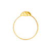 TOMEI [Online Exclusive] Minimalist Strawberry Ring, Yellow Gold 916