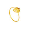 TOMEI [Online Exclusive] Minimalist Strawberry Ring, Yellow Gold 916