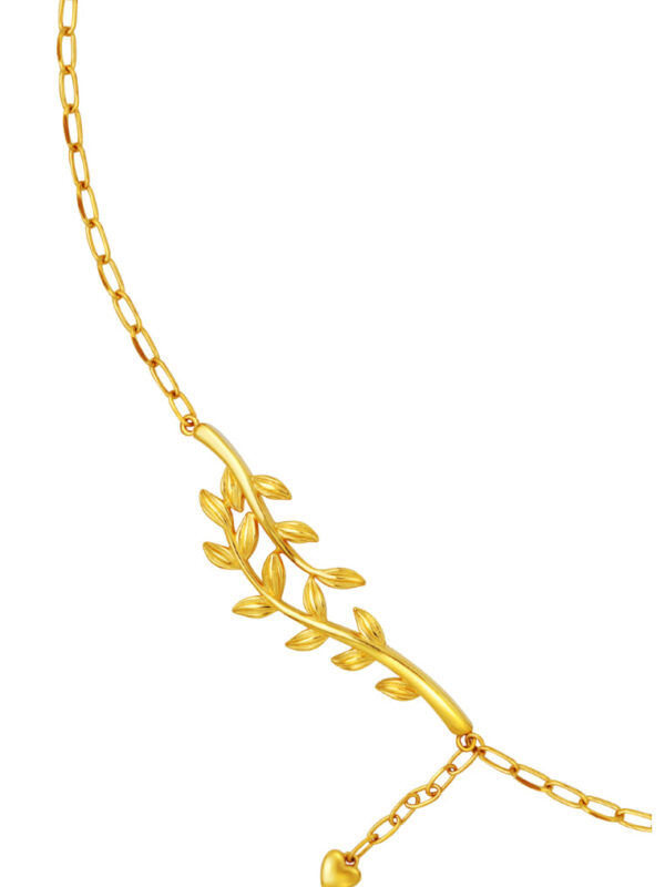 TOMEI Symphony Of Leaves Bracelet, Yellow Gold 916