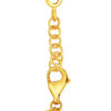 TOMEI Sparkling Bracelet, Yellow Gold 916