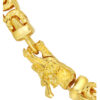 TOMEI Sparkling Long Necklace, Yellow Gold 916