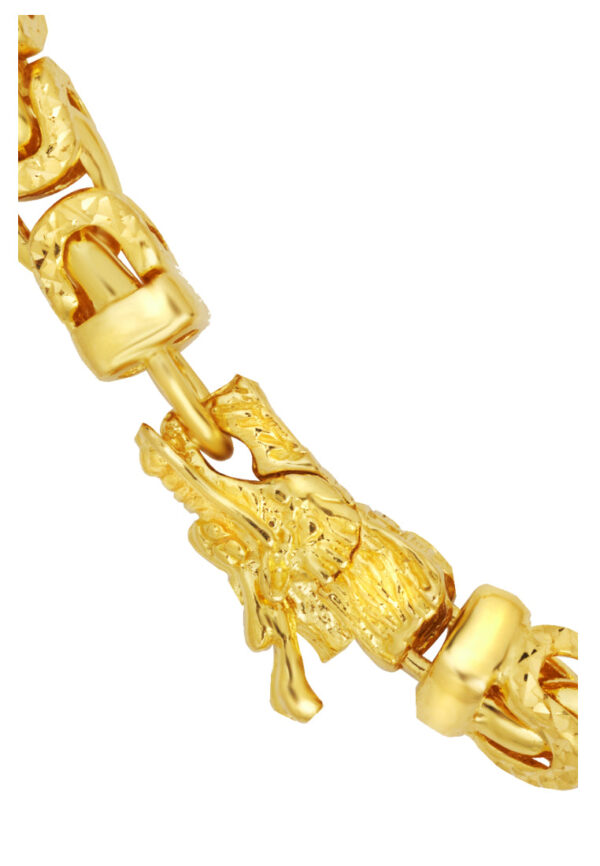 TOMEI Sparkling Long Necklace, Yellow Gold 916