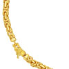 TOMEI Sparkling Long Necklace, Yellow Gold 916
