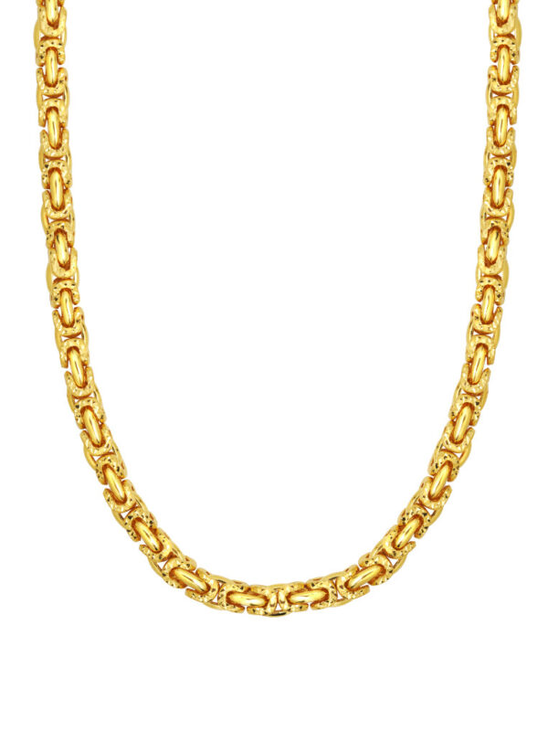 TOMEI Sparkling Long Necklace, Yellow Gold 916