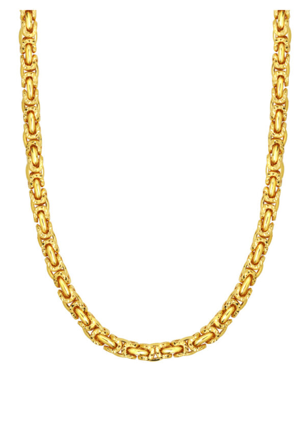 TOMEI Sparkling Long Necklace, Yellow Gold 916