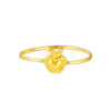 TOMEI [Online Exclusive] Minimalist Apple Ring, Yellow Gold 916