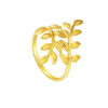 TOMEI Symphony Of Leaves Ring, Yellow Gold 916