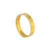TOMEI X Xifu Wedding Band (XiZi), Yellow Gold 999