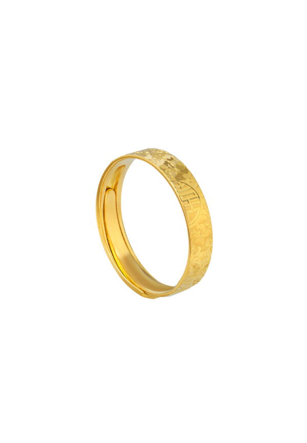 TOMEI X Xifu Wedding Band (XiZi), Yellow Gold 999