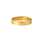 TOMEI X Xifu Wedding Band (XiZi), Yellow Gold 999