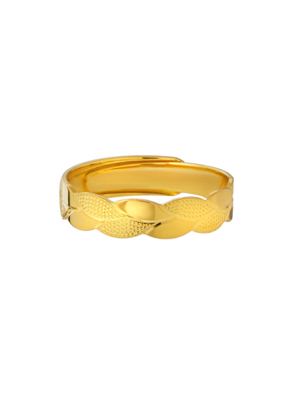 TOMEI X Xifu Wedding Band, Yellow Gold 999