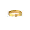 TOMEI X Xifu Wedding Band, Yellow Gold 999