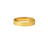 TOMEI X Xifu Wedding Band (Coin), Yellow Gold 999