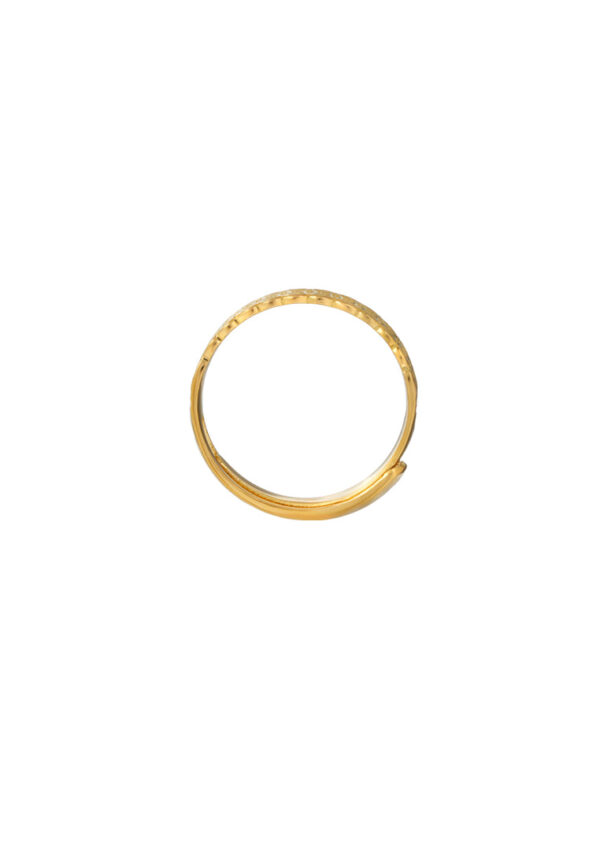 TOMEI X Xifu Wedding Band (Coin), Yellow Gold 999