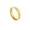 TOMEI X Xifu Wedding Band (Coin), Yellow Gold 999
