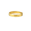 TOMEI X Xifu Wedding Band (XiZi), Yellow Gold 999