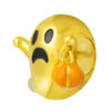 TOMEI Spooky Ghost with Pumpkin, Yellow Gold 916