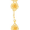 TOMEI Radiantly Flower Bracelet, Yellow Gold 916