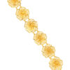 TOMEI Radiantly Flower Bracelet, Yellow Gold 916