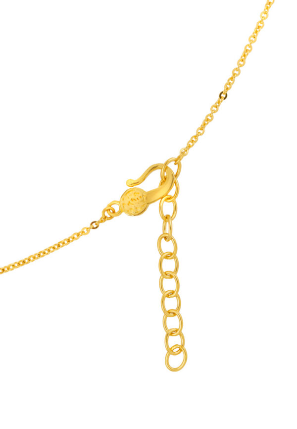 TOMEI X XIFU Flower Talk Necklace, Yellow Gold 999