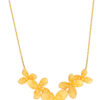 TOMEI X XIFU Flower Talk Necklace, Yellow Gold 999