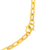 TOMEI Tiger & Fu Necklace, Yellow Gold 999 (5D)