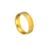 TOMEI Solace Fit Ring, Yellow Gold 916
